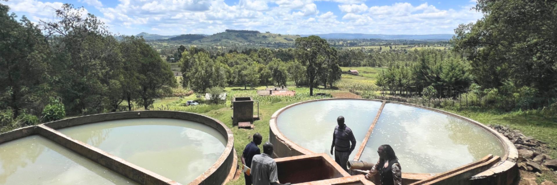 Dam and water reservoir